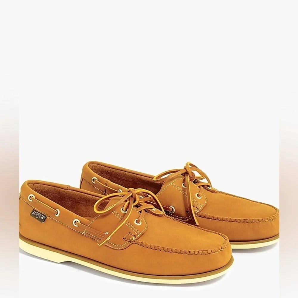 J Crew Classic leather boat shoes AL512